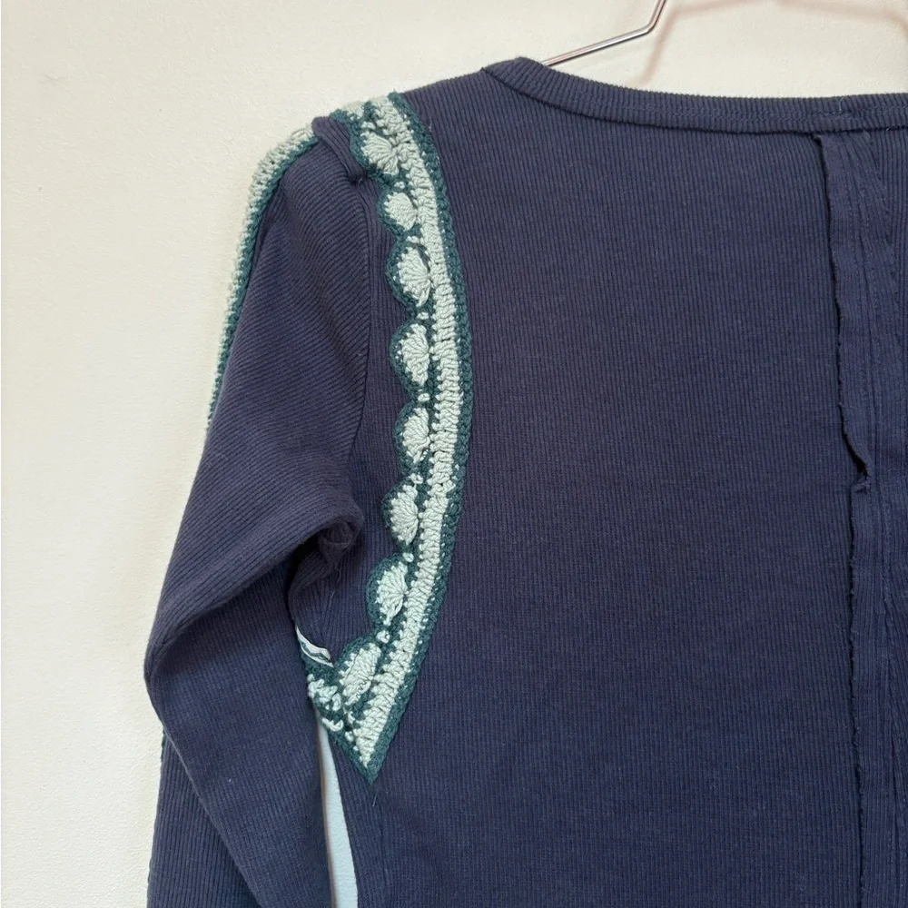 NWOT Free People Lost Love Long-Sleeve Top Size XS
